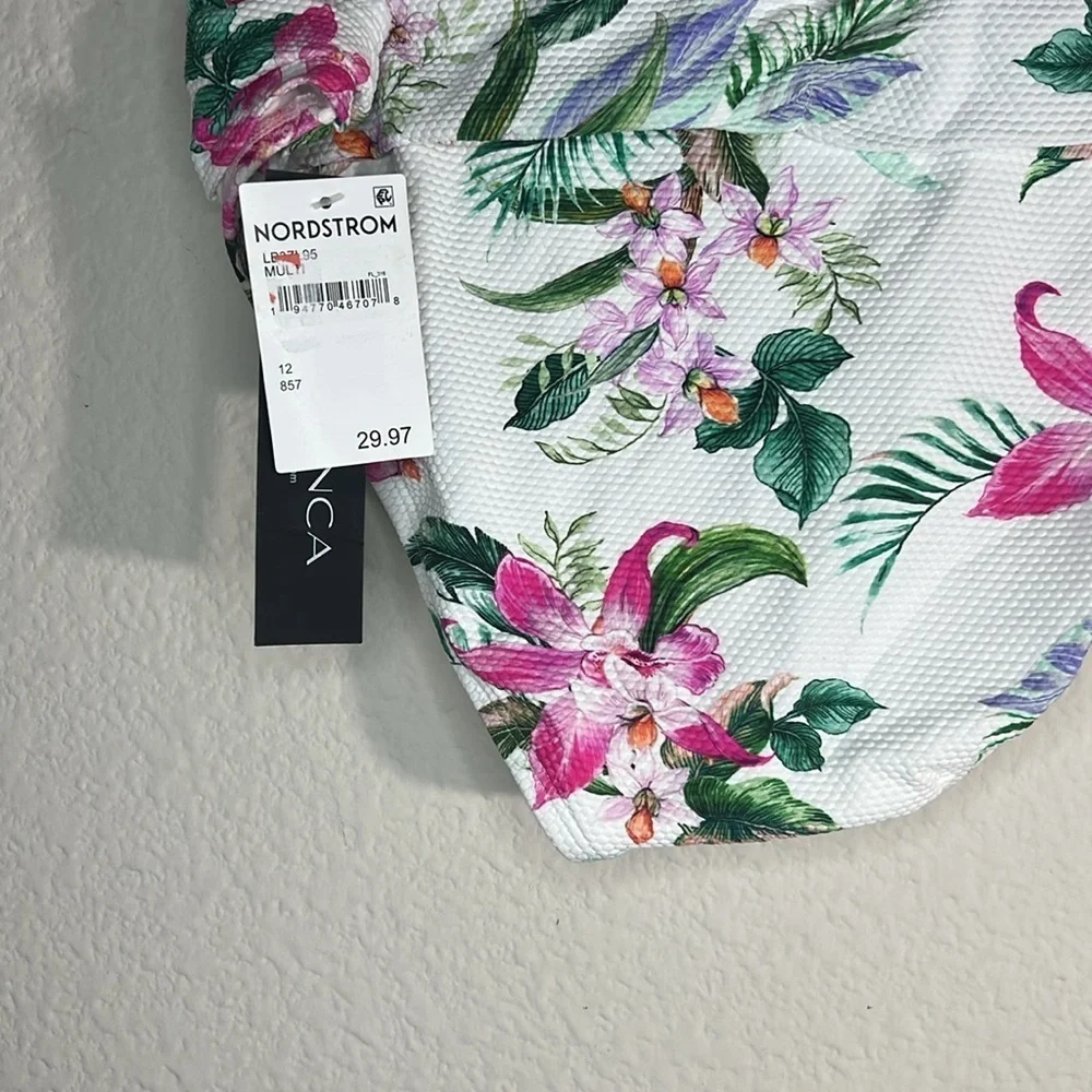 La Blanca women’s Mystic Shirred Hipster Bikini swim Bottoms NWT - Picture 5 of 5